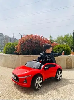 Maserati For Kids Red - საბავშვო ელექტრო მანქანა, 6 image