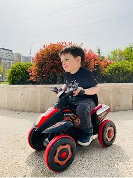 UJ Toys Safari Black - საბავშვო კვადროციკლი, 6 image