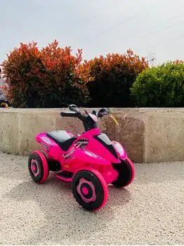 UJ Toys Safari Pink - საბავშვო კვადროციკლი, 8 image