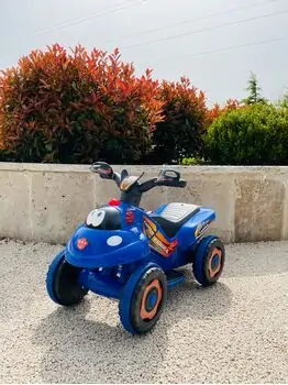 UJ Toys Karinca Blue - საბავშვო კვადროციკლი, 12 image