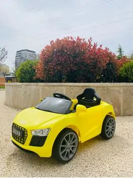 Audi Elegance Yellow  - საბავშვო ელექტრო მანქანა, 14 image