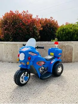 Kids Moto Blue - საბავშვო ელექტრო მოტოციკლი, 3 image