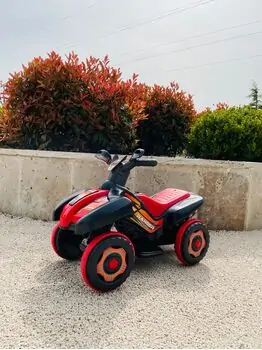 UJ Toys Ranger Black - საბავშვო კვადროციკლი, 10 image