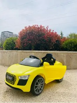 Audi Elegance Yellow  - საბავშვო ელექტრო მანქანა, 15 image