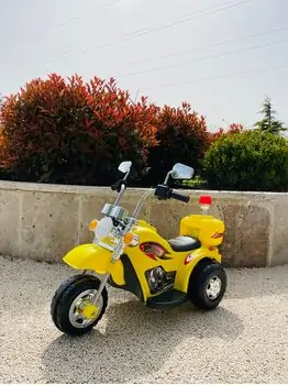 Moto For Kids Yellow - საბავშვო ელექტრო მოტოციკლი, 3 image