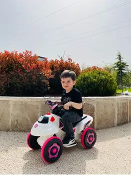 UJ Toys Karinca White - საბავშვო კვადროციკლი, 9 image
