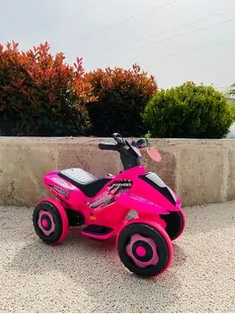 UJ Toys Safari Pink - საბავშვო კვადროციკლი, 9 image