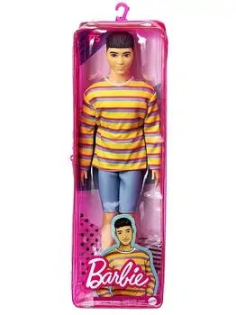 Barbie Ken Fashionistas Doll GRB91 თოჯინა მოდის სამყაროდან, 8 image
