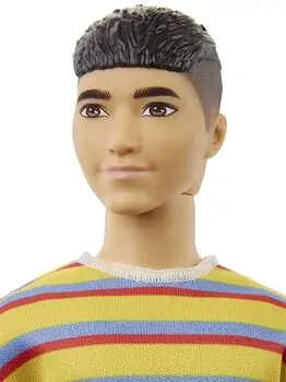 Barbie Ken Fashionistas Doll GRB91 თოჯინა მოდის სამყაროდან, 2 image