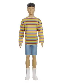 Barbie Ken Fashionistas Doll GRB91 თოჯინა მოდის სამყაროდან, 7 image