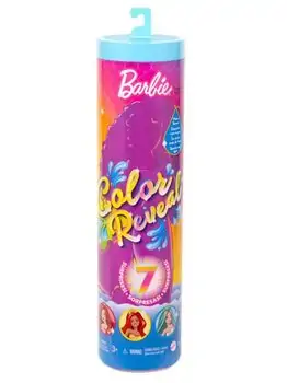 Barbie Color Reveal Rainbow Mermaid  HCC46 ქალთევზა თოჯინა ფერის ტრანსფორმაციით, 2 image
