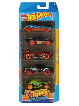 HOT WHEELS LINLEASHED საბავშვო სათამაშო მანქანების კომპქლექტი