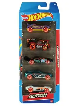 HOT WHEELS ACTION საბავშვო სათამაშო მანქანების კომპქლექტი