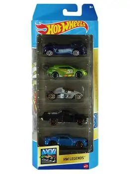 HOT WHEELS HW LEGENDS საბავშვო სათამაშო მანქანების კომპქლექტი