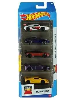 HOT WHEELS MOTOR SNOW საბავშვო სათამაშო მანქანების კომპქლექტი