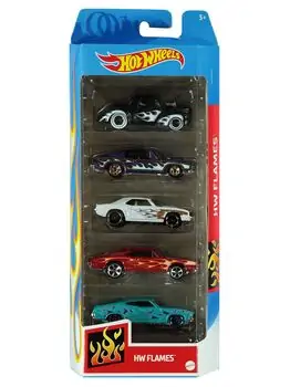 HOT WHEELS HW FLAMES საბავშვო სათამაშო მანქანების კომპქლექტი