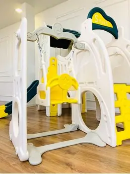 BABY SWING & SLIDE SET UN-PG11 სათამაშო სასრიალოს და საქანელას კომპლექტი, 5 image