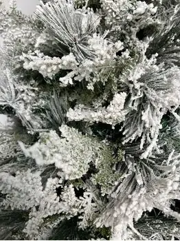 Snow-Covered Christmas Tree დათოვლილი საახალწლო ნაძვის ხე 240 სმ (OT2009), 15 image