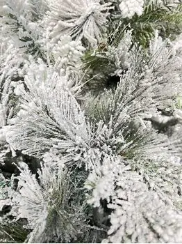Snow-Covered Christmas Tree  დათოვლილი საახალწლო ნაძვის ხე 240 სმ (OT2011), 5 image