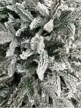 Snow-Covered Christmas Tree დათოვლილი საახალწლო ნაძვის ხე 180 სმ (OT008), 5 image