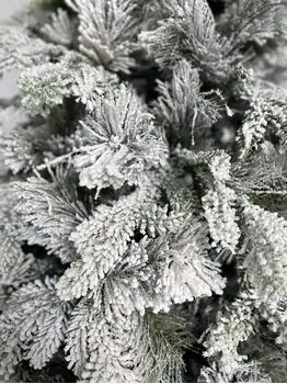 Snow-Covered Christmas Tree  დათოვლილი საახალწლო ნაძვის ხე 240 სმ (OT2011), 3 image