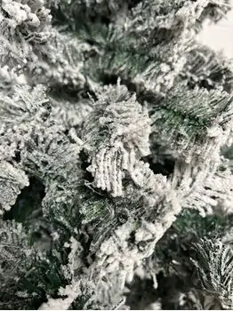 Snow-Covered Christmas Tree დათოვლილი საახალწლო ნაძვის ხე 210 სმ (OT007), 3 image