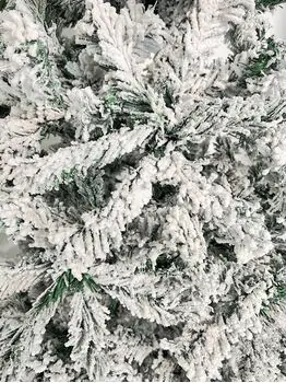 Snow-Covered Christmas Tree დათოვლილი საახალწლო ნაძვის ხე 180 სმ (OT031), 3 image