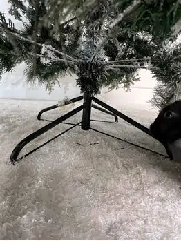 Snow-Covered Christmas Tree დათოვლილი საახალწლო ნაძვის ხე 180 სმ (OT2007), 17 image