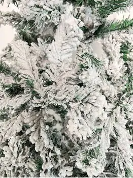 Snow-Covered Christmas Tree დათოვლილი საახალწლო ნაძვის ხე 180 სმ (OT031), 5 image