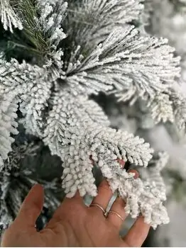 Snow-Covered Christmas Tree  დათოვლილი საახალწლო ნაძვის ხე 240 სმ (OT2011), 4 image