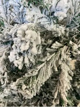 Snow-Covered Christmas Tree დათოვლილი საახალწლო ნაძვის ხე 180 სმ (OT031), 7 image
