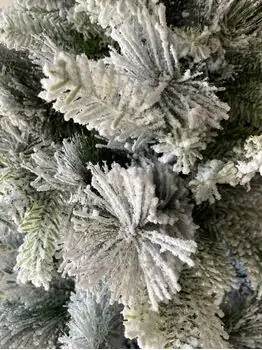 Snow-Covered Christmas Tree დათოვლილი საახალწლო ნაძვის ხე 210 სმ (OT2010), 2 image