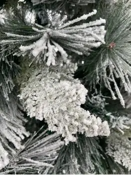 Snow-Covered Christmas Tree დათოვლილი საახალწლო ნაძვის ხე 240 სმ (OT2009), 4 image