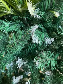 Christmas Tree With Pine Cones And Berries საახალწლო ნაძვის ხე სილიკონის შერეული  წიწვებით, გირჩით და კენკრით 180 სმ (OT2003), 13 image