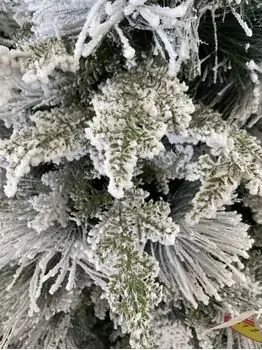 Snow-Covered Christmas Tree დათოვლილი საახალწლო ნაძვის ხე 180 სმ (OT2007), 10 image
