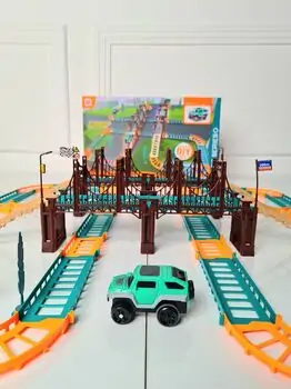 ELECTRIC URBAN RAIL 888-61 სათამაშო მანქანა ტრასებით, 2 image