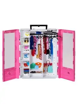 Barbie's Wardrobe Pink MTL-GBK11 ბარბის ტანსაცმლის გარდერობი, 4 image