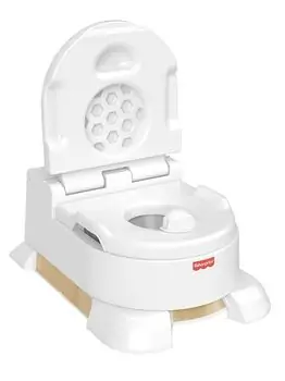 Fisher Price 4-in-1 Trainer Toilet MTL-HBX68 საბავშვო ღამის ქოთანი