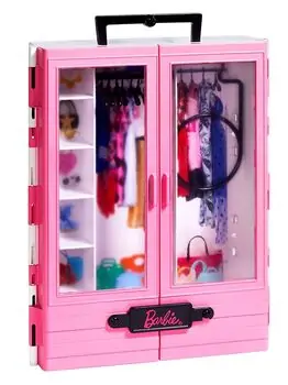 Barbie's Wardrobe Pink MTL-GBK11 ბარბის ტანსაცმლის გარდერობი, 2 image