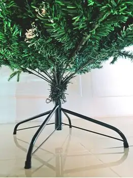 Christmas Tree With Berries საახალწლო ნაძვის ხე სილიკონის შერეული წიწვებით და კენკრით 210 სმ (OT035), 13 image