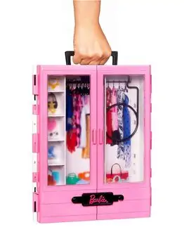 Barbie's Wardrobe Pink MTL-GBK11 ბარბის ტანსაცმლის გარდერობი