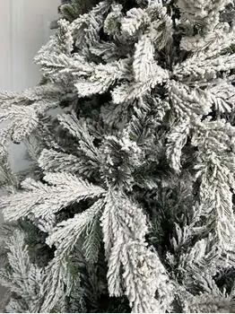 Snow-Covered Christmas Tree დათოვლილი საახალწლო ნაძვის ხე 240 სმ (OT2016), 2 image