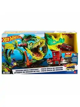 Hot Wheels Dragon Fight Track Green MTL-HDP03 სათამაშო ტრეკი, 9 image