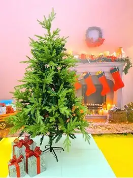 Christmas Tree  საახალწლო ნაძვის ხე შერეული სილიკონის მწვანე წიწვებით 180 სმ (OT2318)