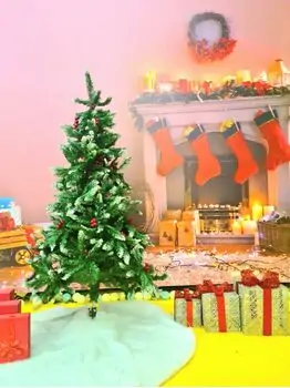 Christmas Tree With Berries საახალწლო ნაძვის ხე დათოვლილი ბოლოებით და კენკრით 150 სმ (OT2073)