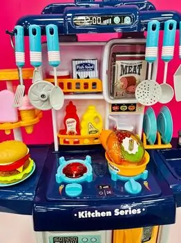 Kitchen Set Toy For Kids LY868 ფუნქციური საბავშვო სამზარეულო, 3 image