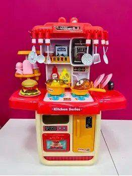 Toy Kitchen Set For Kids LY688 ფუნქციური საბავშვო სამზარეულო, 3 image