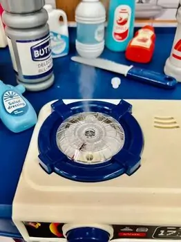 Happy Kitchen Cooker Toy For Kids 1234-3D ფუნქციური საბავშვო სამზარეულო, 4 image