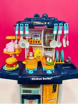 Kitchen Set Toy For Kids LY868 ფუნქციური საბავშვო სამზარეულო, 2 image