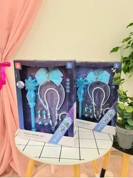 Magic Wand Set With Lights & Music W8883 ჯადოსნური ჯოხის ნაკრები